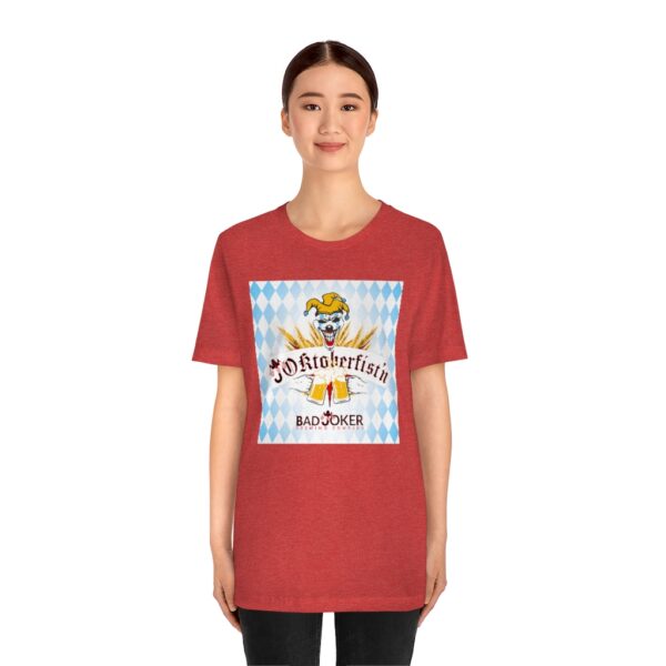 Bad Joker Oktoberfist'n Unisex Jersey Short Sleeve Tee - Image 23