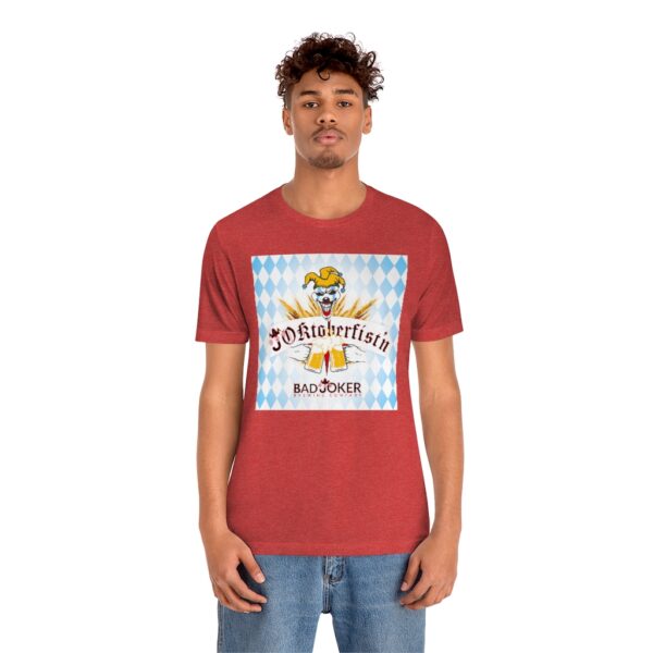Bad Joker Oktoberfist'n Unisex Jersey Short Sleeve Tee - Image 24