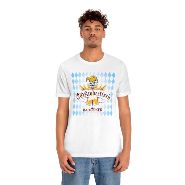 Bad Joker Oktoberfist'n Unisex Jersey Short Sleeve Tee - Image 6