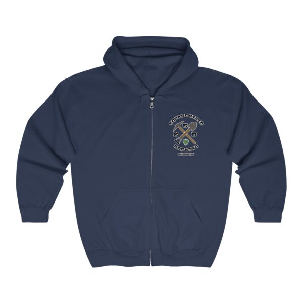 Square State Brewing Men's Zip Hooded Sweatshirt - Image 7