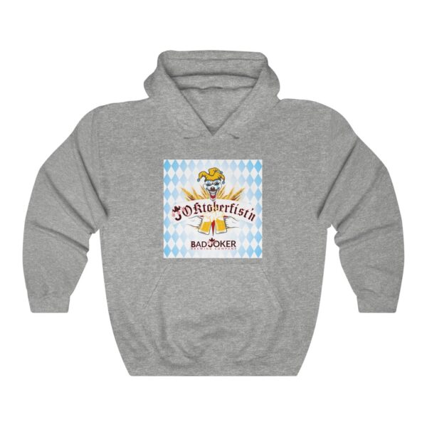 Bad Joker Oktoberfist'n Unisex Heavy Blend™ Hooded Sweatshirt - Image 3