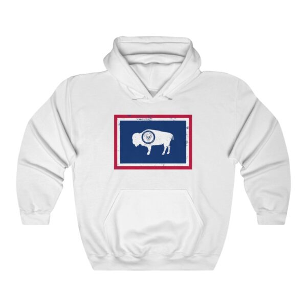Bad Joker Brewing Wyoming Flag Hoodie - Image 2