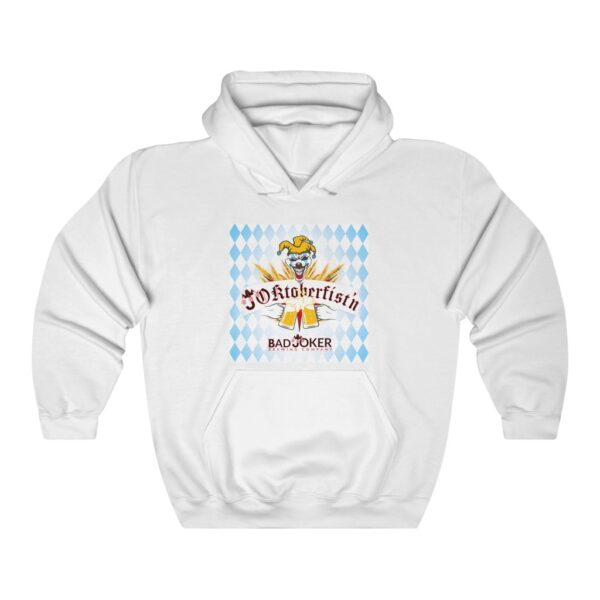 Bad Joker Oktoberfist'n Unisex Heavy Blend™ Hooded Sweatshirt - Image 2