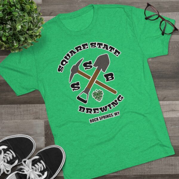 Square State Brewing Unisex Tri-Blend Crew Tee - Image 2