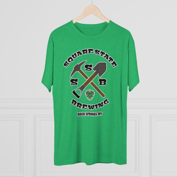 Square State Brewing Unisex Tri-Blend Crew Tee - Image 3