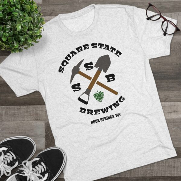 Square State Brewing Unisex Tri-Blend Crew Tee - Image 5