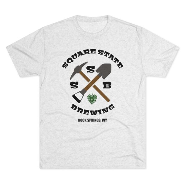 Square State Brewing Unisex Tri-Blend Crew Tee - Image 4