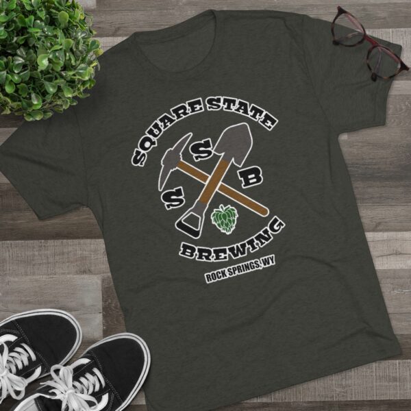 Square State Brewing Unisex Tri-Blend Crew Tee - Image 11