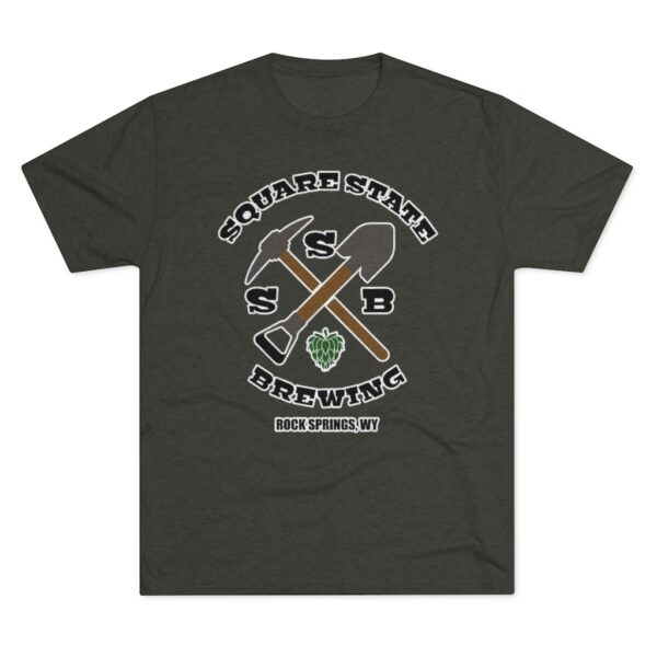 Square State Brewing Unisex Tri-Blend Crew Tee - Image 10