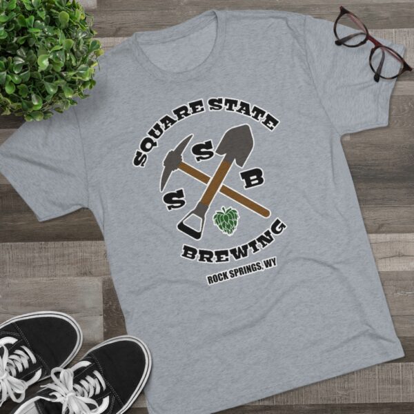 Square State Brewing Unisex Tri-Blend Crew Tee - Image 20