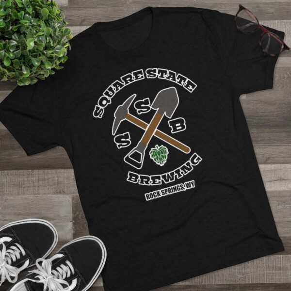 Square State Brewing Unisex Tri-Blend Crew Tee - Image 8