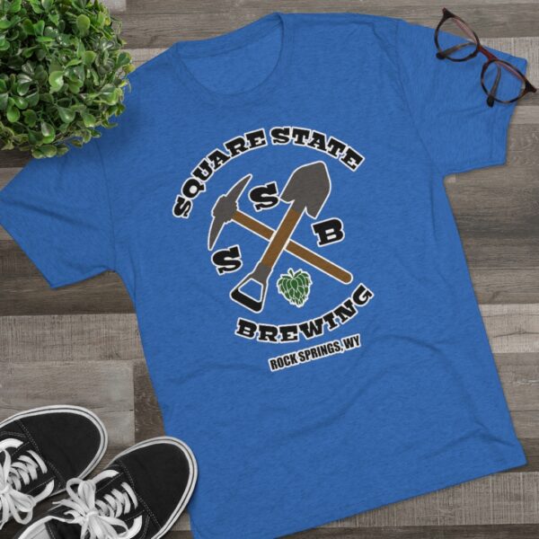 Square State Brewing Unisex Tri-Blend Crew Tee - Image 14