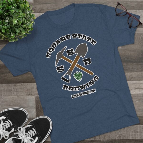 Square State Brewing Unisex Tri-Blend Crew Tee - Image 17