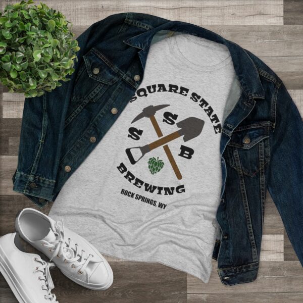 Square State Brewing Women's Triblend Tee - Image 6