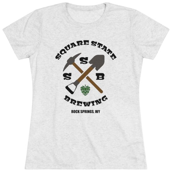 Square State Brewing Women's Triblend Tee - Image 5