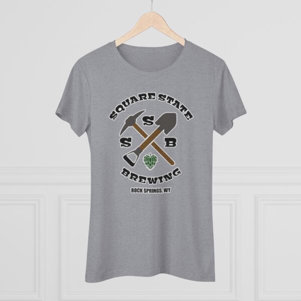 Square State Brewing Women's Triblend Tee - Image 3