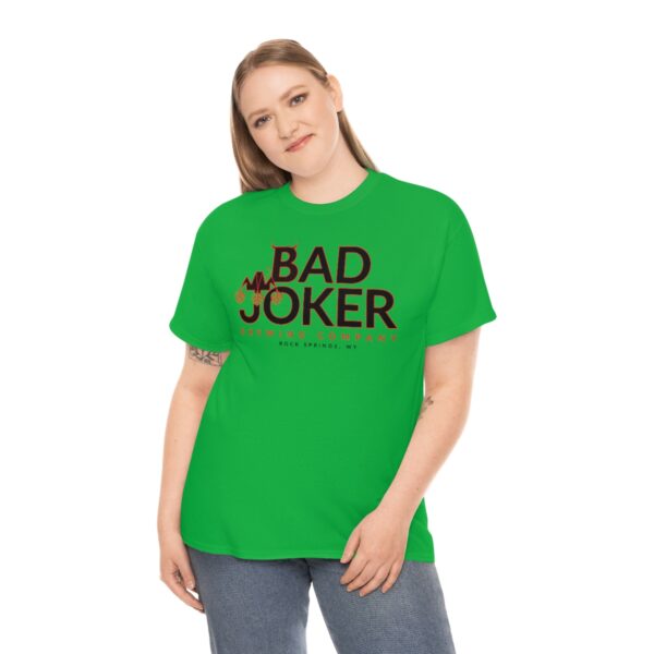 Bad Joker Brewing Company Men's Heavy Cotton Tee - Image 35