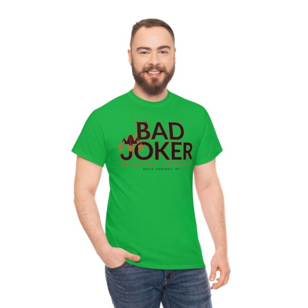 Bad Joker Brewing Company Men's Heavy Cotton Tee - Image 36