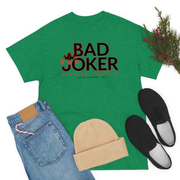 Bad Joker Brewing Company Men's Heavy Cotton Tee - Image 39