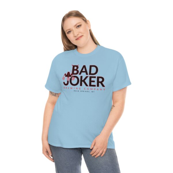 Bad Joker Brewing Company Men's Heavy Cotton Tee - Image 43