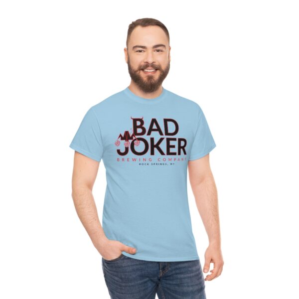 Bad Joker Brewing Company Men's Heavy Cotton Tee - Image 44
