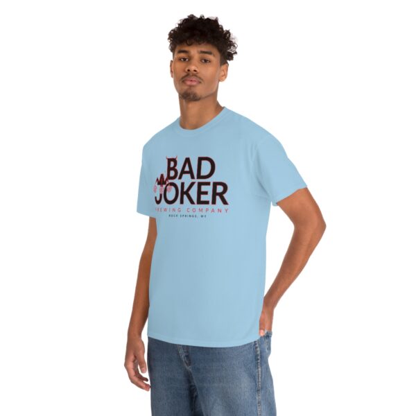 Bad Joker Brewing Company Men's Heavy Cotton Tee - Image 45