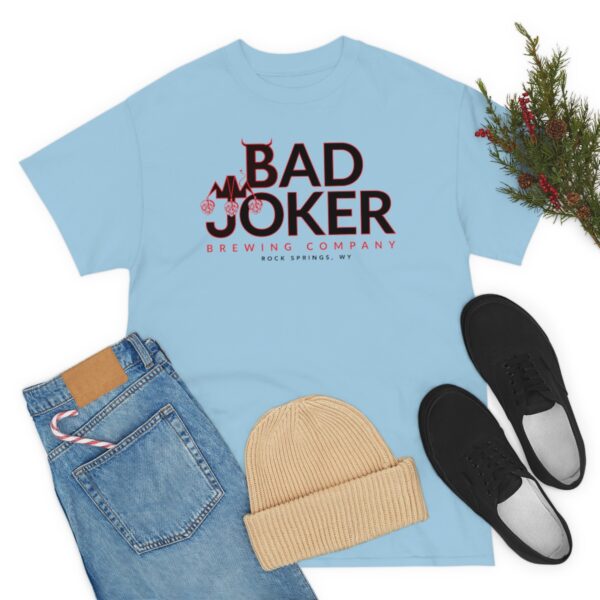 Bad Joker Brewing Company Men's Heavy Cotton Tee - Image 47