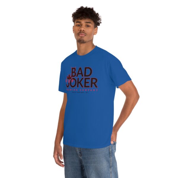Bad Joker Brewing Company Men's Heavy Cotton Tee - Image 53