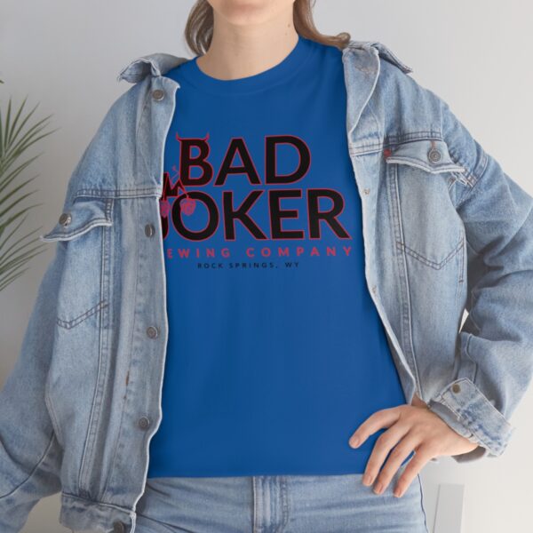 Bad Joker Brewing Company Men's Heavy Cotton Tee - Image 54