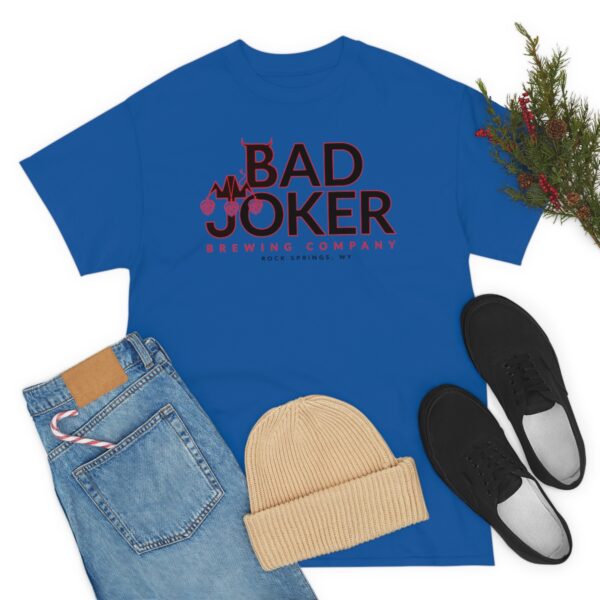 Bad Joker Brewing Company Men's Heavy Cotton Tee - Image 55