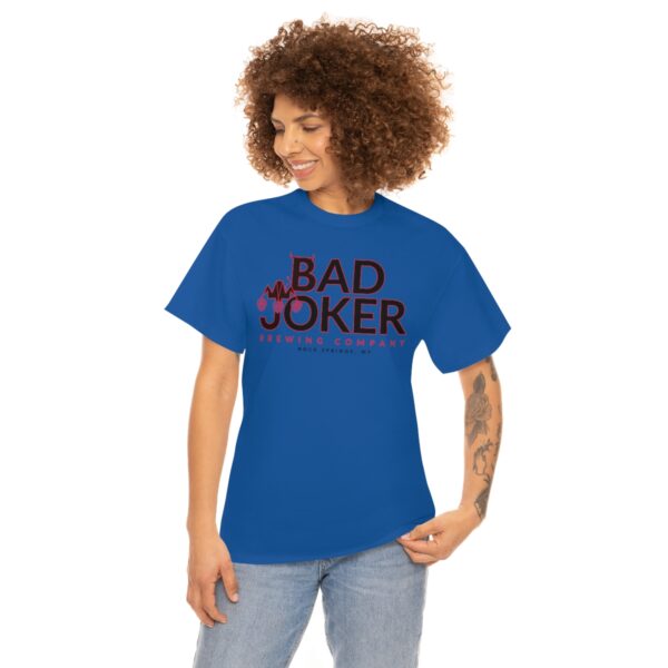 Bad Joker Brewing Company Men's Heavy Cotton Tee - Image 50