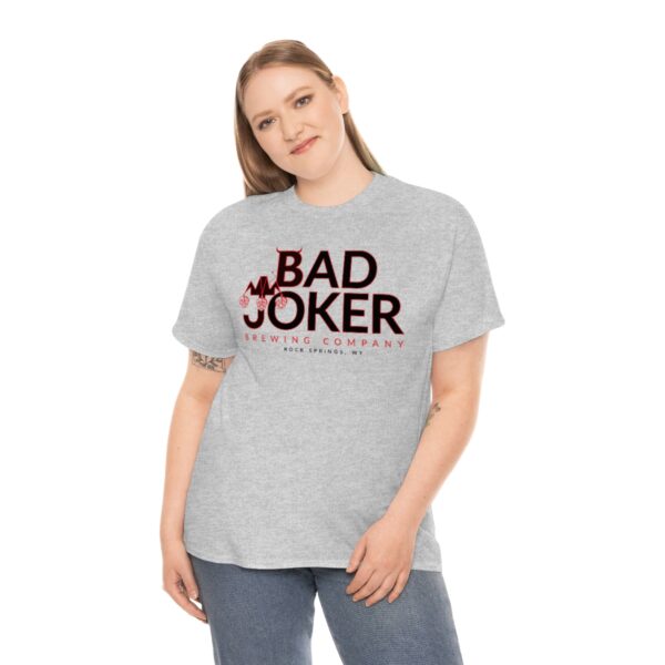 Bad Joker Brewing Company Men's Heavy Cotton Tee - Image 27