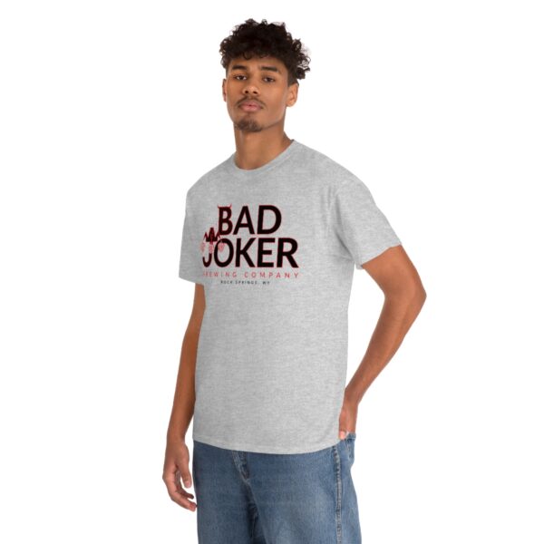 Bad Joker Brewing Company Men's Heavy Cotton Tee - Image 29