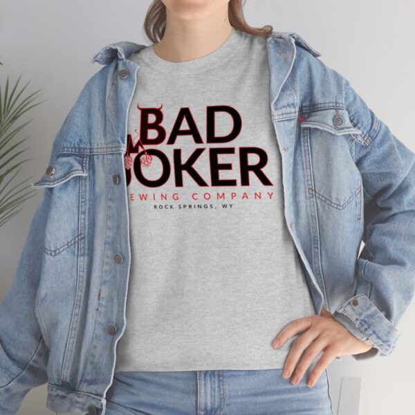 Bad Joker Brewing Company Men's Heavy Cotton Tee - Image 30