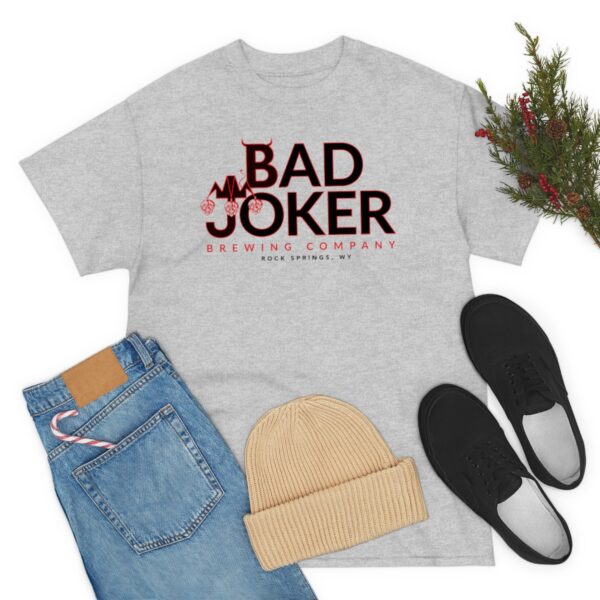 Bad Joker Brewing Company Men's Heavy Cotton Tee - Image 31