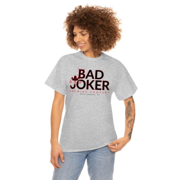 Bad Joker Brewing Company Men's Heavy Cotton Tee - Image 26