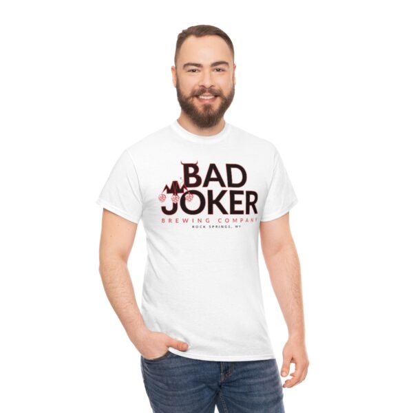 Bad Joker Brewing Company Men's Heavy Cotton Tee - Image 12