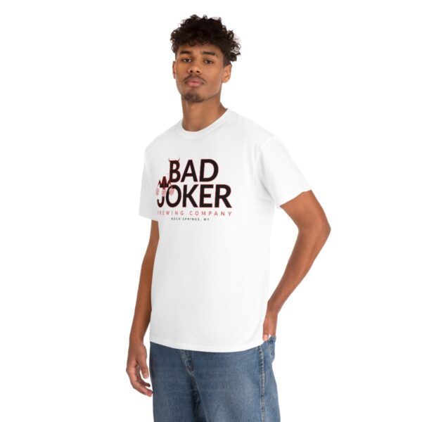 Bad Joker Brewing Company Men's Heavy Cotton Tee - Image 13