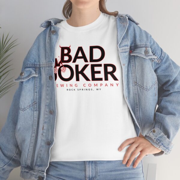 Bad Joker Brewing Company Men's Heavy Cotton Tee - Image 14