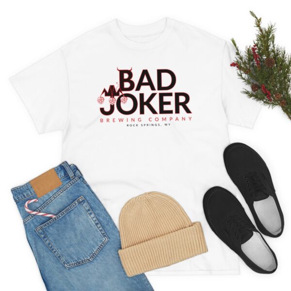 Bad Joker Brewing Company Men's Heavy Cotton Tee - Image 15