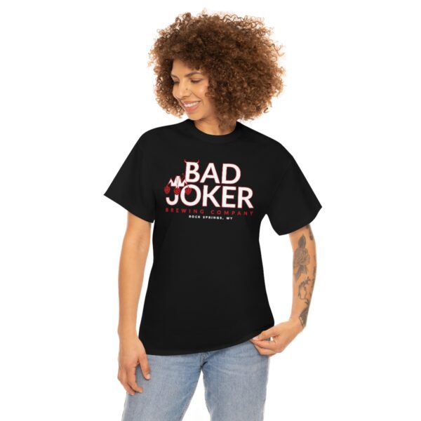 Bad Joker Brewing Company Men's Heavy Cotton Tee - Image 2
