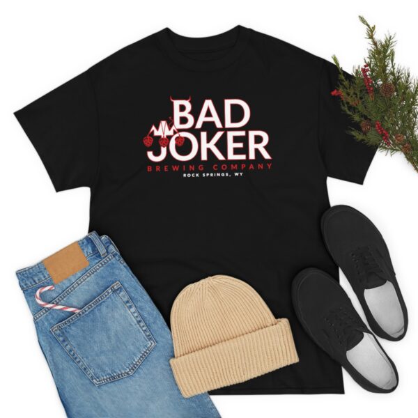 Bad Joker Brewing Company Men's Heavy Cotton Tee - Image 7