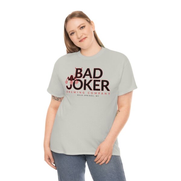 Bad Joker Brewing Company Men's Heavy Cotton Tee - Image 19