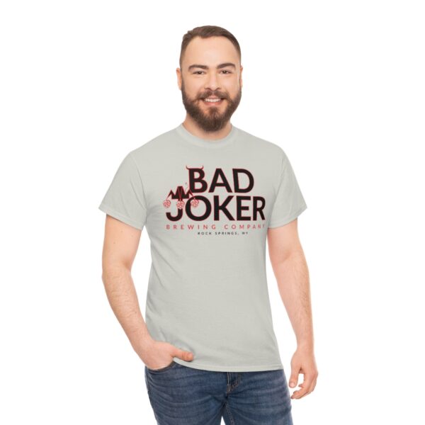 Bad Joker Brewing Company Men's Heavy Cotton Tee - Image 20
