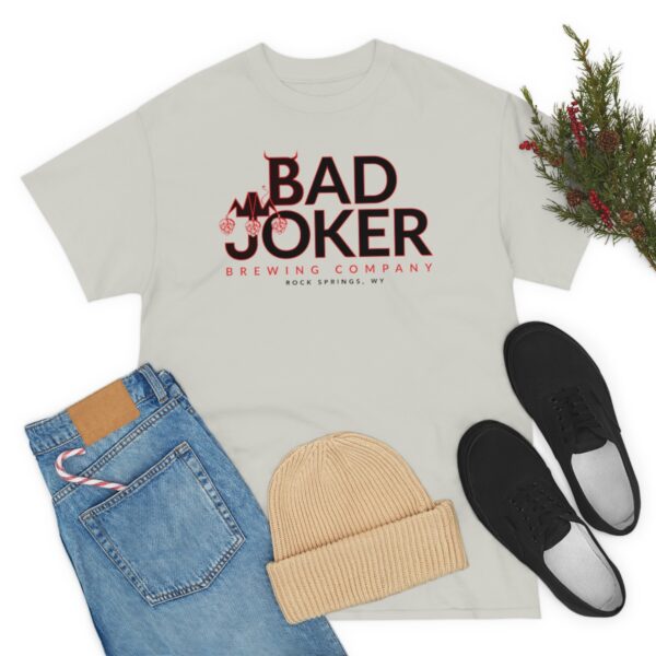 Bad Joker Brewing Company Men's Heavy Cotton Tee - Image 23