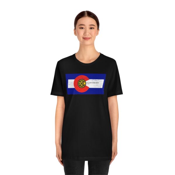 Elizabeth Brewing Company Colorado Flag Unisex Jersey Short Sleeve Tee - Image 18