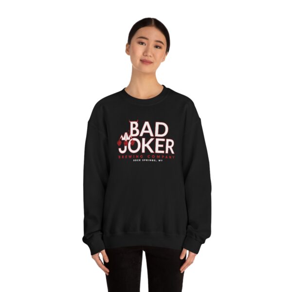 Bad Joker Brewing Company Unisex Crewneck Sweatshirt - Image 2