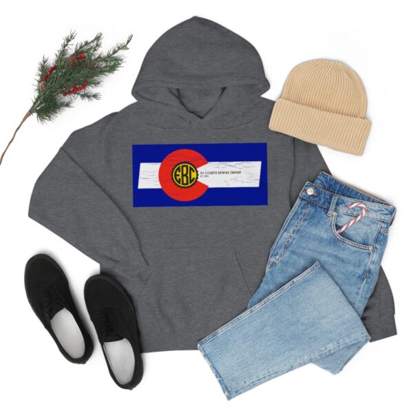Elizabeth Brewing Colorado Flag Men's Pullover Hoodie - Image 39