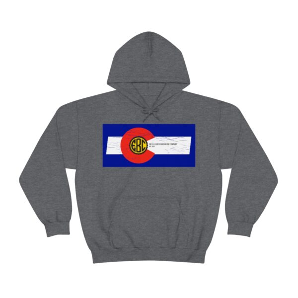 Elizabeth Brewing Colorado Flag Men's Pullover Hoodie - Image 33