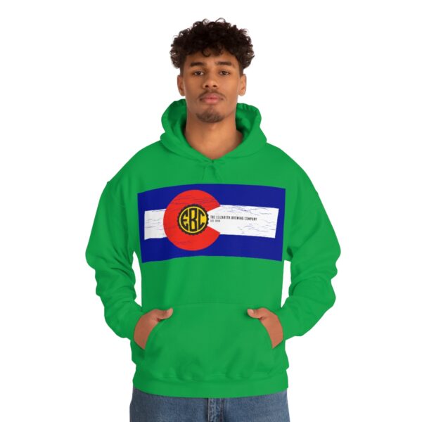 Elizabeth Brewing Colorado Flag Men's Pullover Hoodie - Image 27